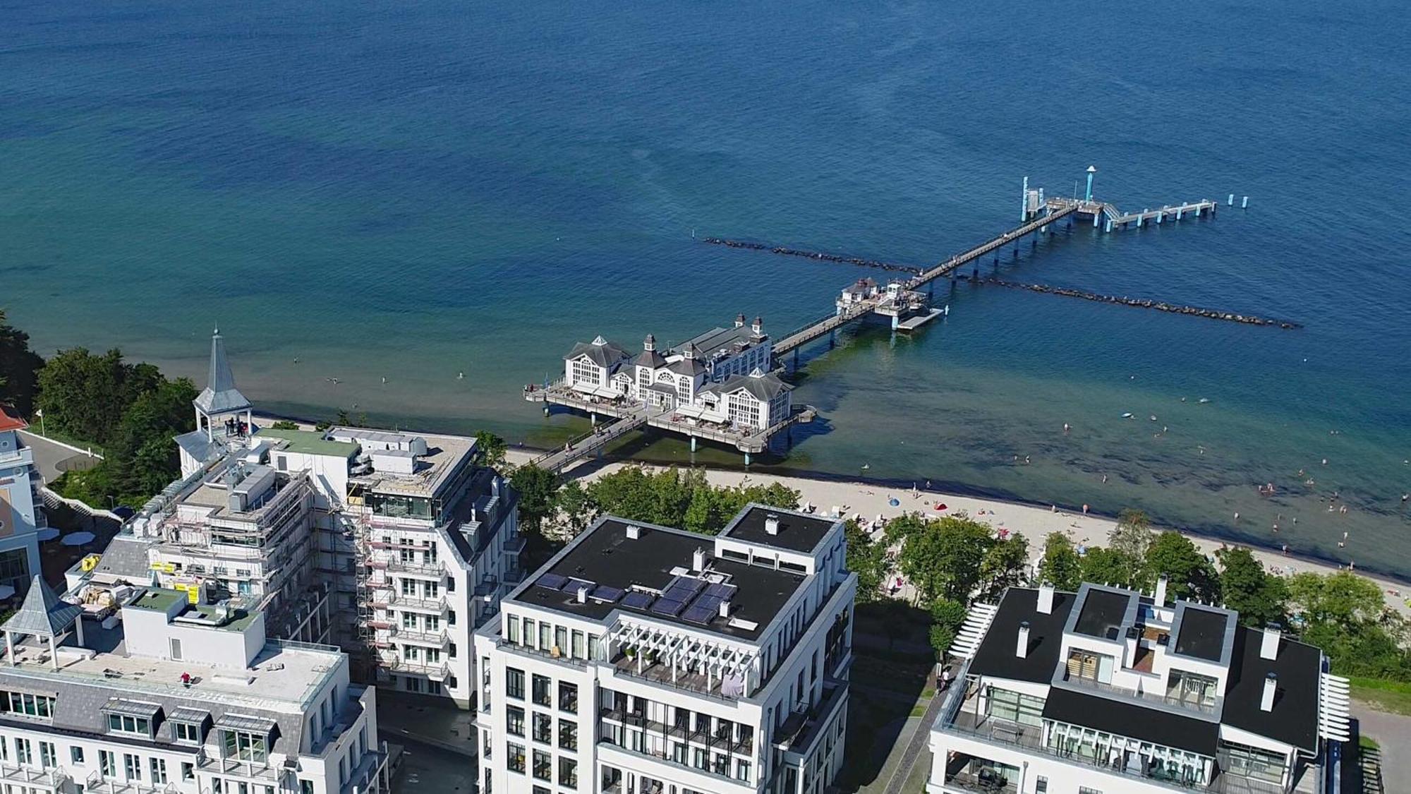 Haus Baltic 12 Mit Balkon - Zentrale Lage Im Ostseebad Sellin Dış mekan fotoğraf