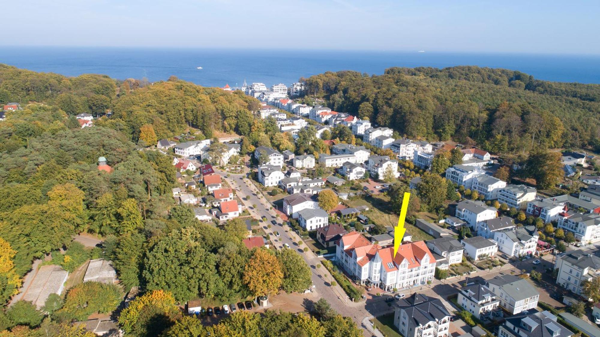 Haus Baltic 12 Mit Balkon - Zentrale Lage Im Ostseebad Sellin Dış mekan fotoğraf